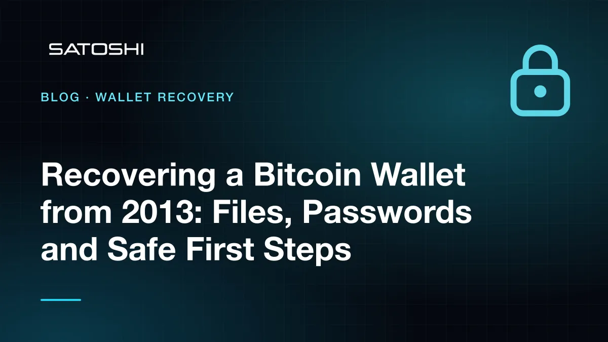 Preserved wallet.dat file on an old 2013 computer