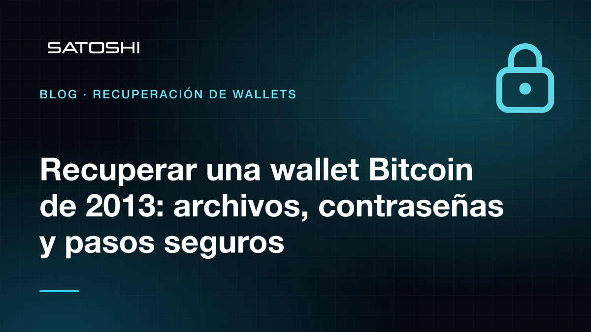 Archivo wallet.dat conservado en un ordenador antiguo de 2013